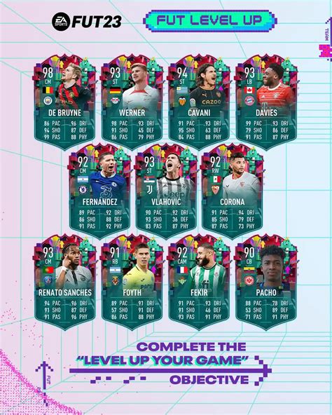 FIFA 23 Level Up Your Game Team 2 Objectives:。